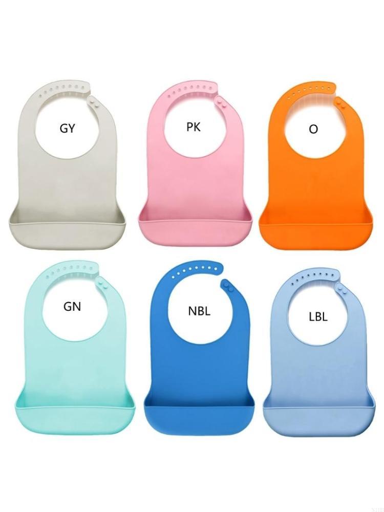Waterproof Baby Bibs Silicone - Silicone Waterproof Bib Adult Mealtime Cloth