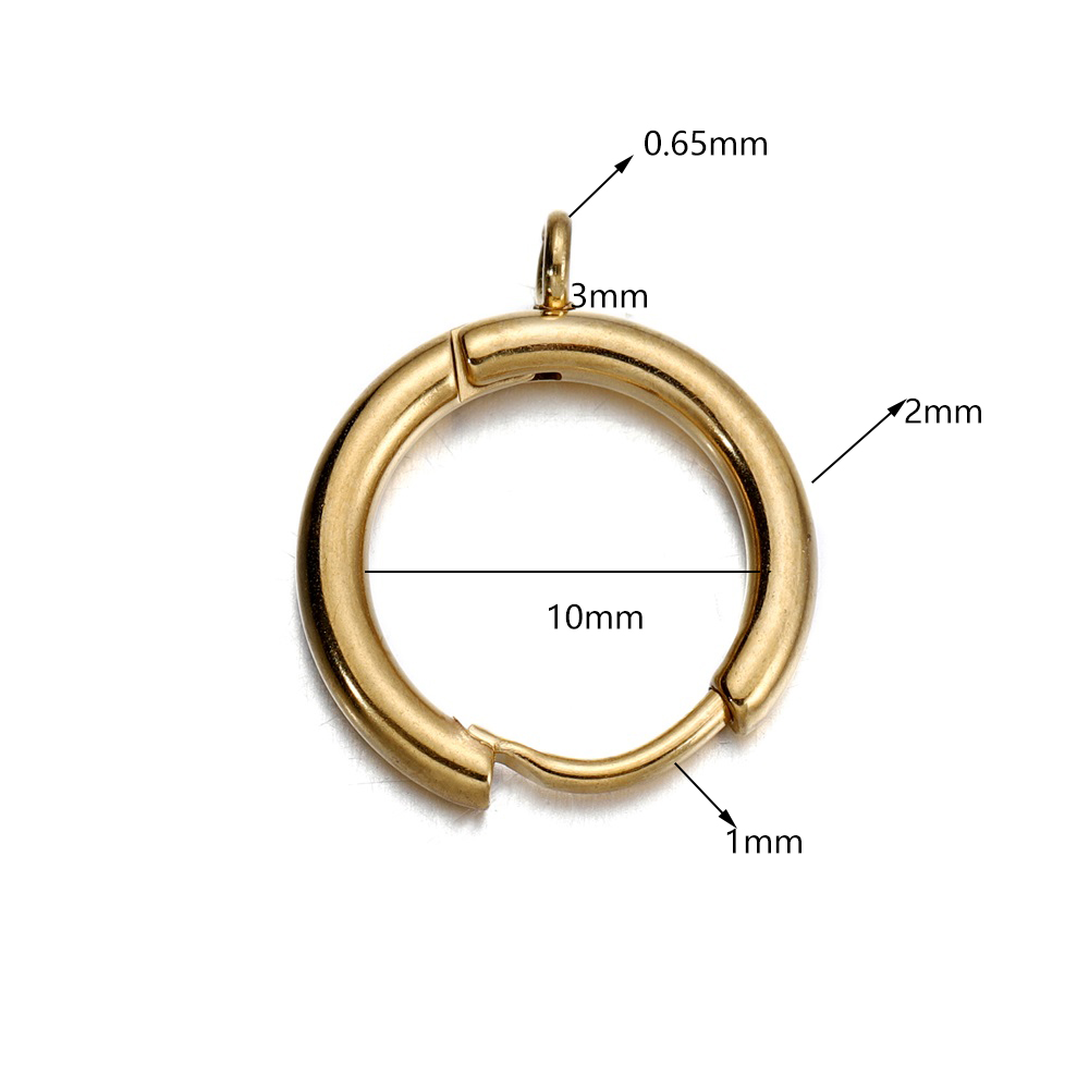 10pcs/lot Stainless Steel Gold - Diapering review and price