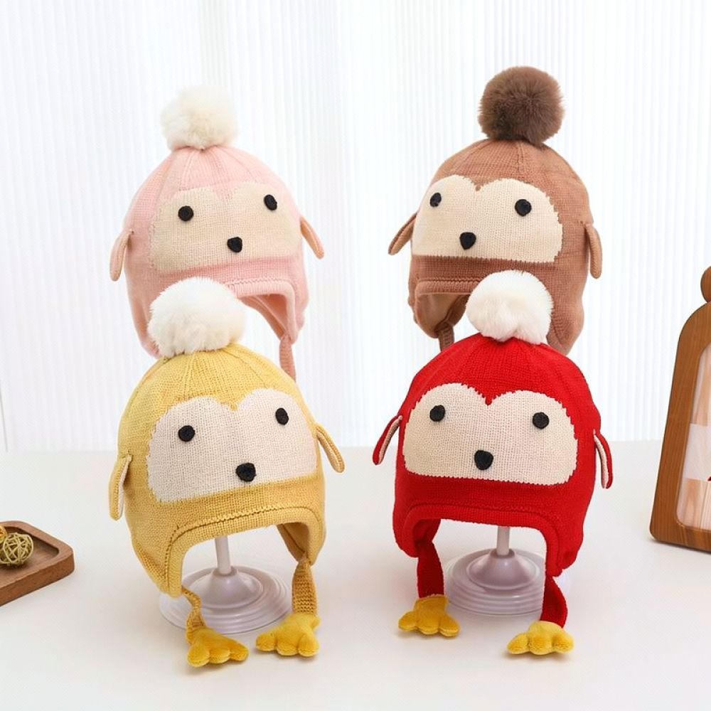 Adorable Baby Knitted Earflap  - Infant Beanie Hat With Ears review and price