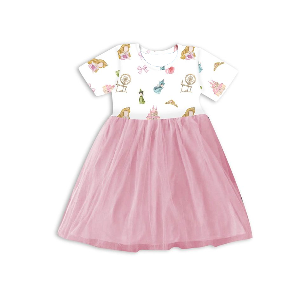 Toddler Girl Princess Print Dr - Toddler Girl Tulle Party Dress review and price