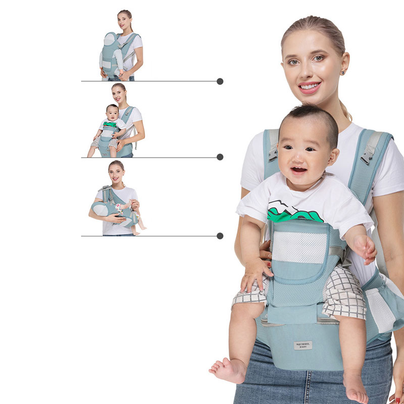 Baby Carrier With Waist Stool  - Ergonomic Baby Carrier Newborn To Toddler review and price