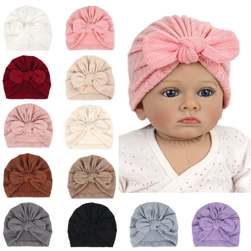 New Wheat Print Baby Little Gi - Infant Beanie Hat With Ears review and price