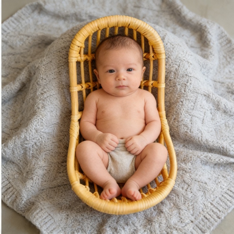 Handmade Vintage Rattan Chair  - Baby Gear review and price