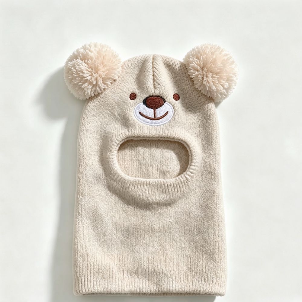 Winter Thickened Baby Cap Bear - Infant Beanie Hat With Ears review and price