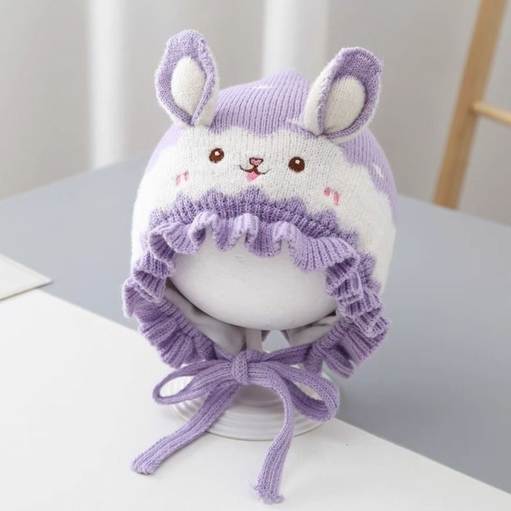 Fashion Rabbit Ear Baby Knitte - Infant Beanie Hat With Ears review and price