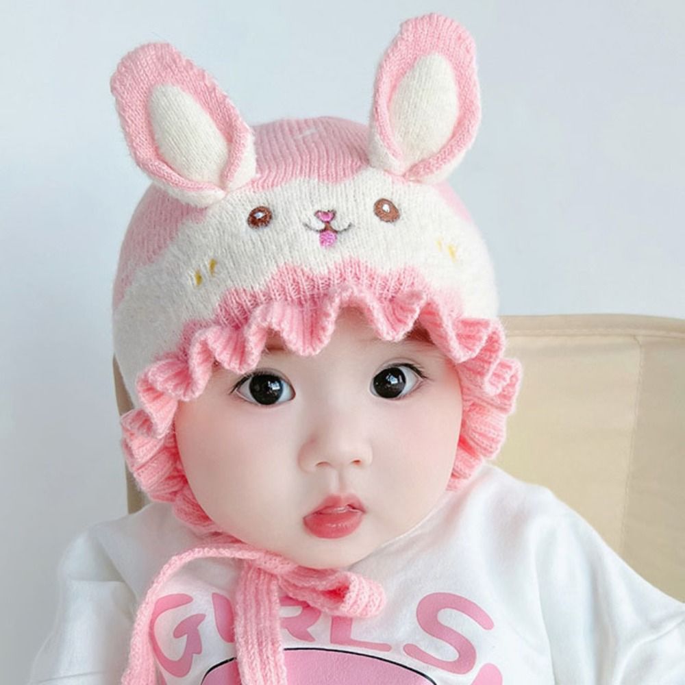Fashion Rabbit Ear Baby Knitte - Infant Beanie Hat With Ears review and price
