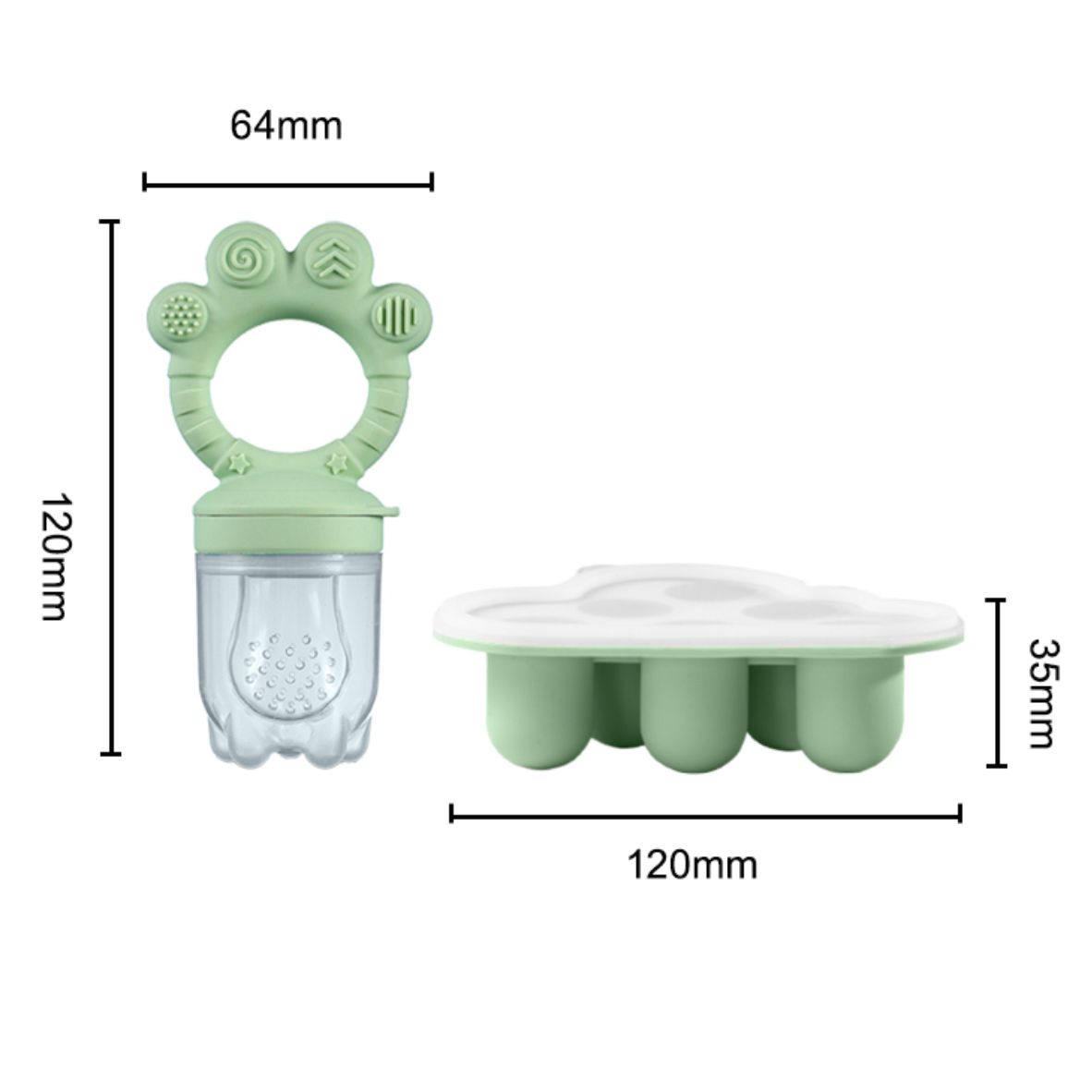 Baby Fruit Food Feeder & Freez - Feeding review and price