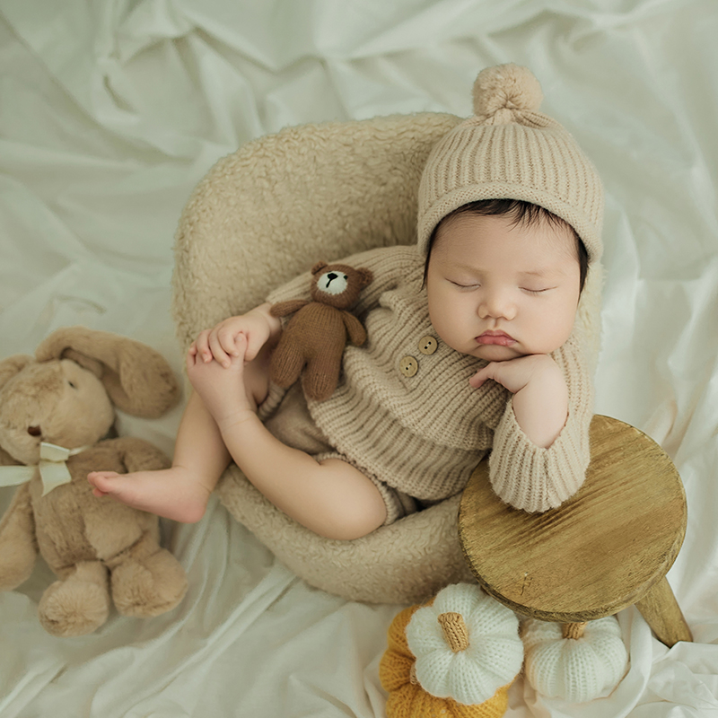 Newborn Photography Outfit Kha - Infant Photography Props Outfit review and price