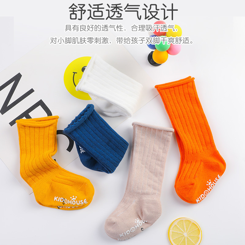 5 Pairs/Lot Baby Socks Spring  - Unisex Baby Socks Non Slip review and price